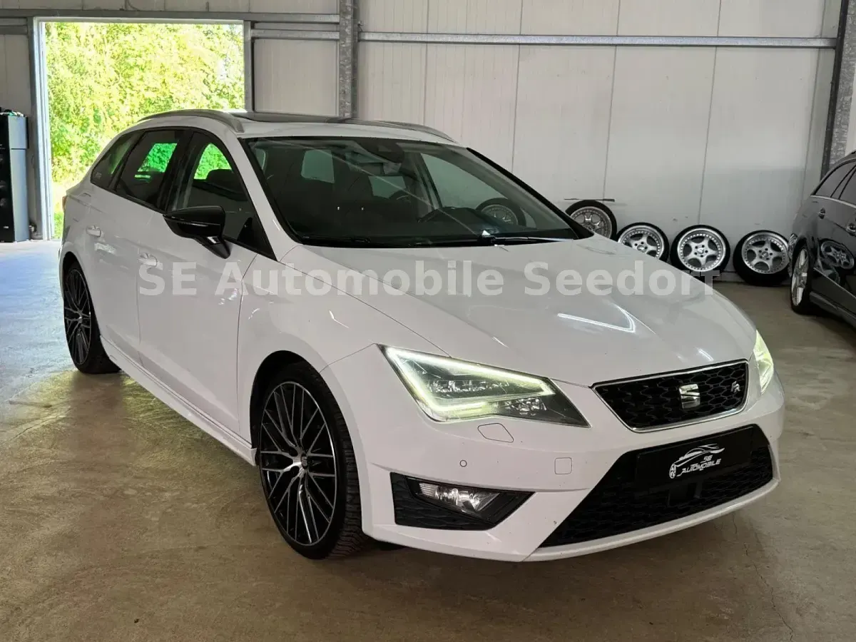 Gebraucht Seat Leon ST FR 184 PS (135 kW) 2017 Weiß Kombi