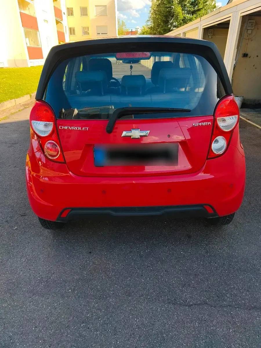 Gebraucht Chevrolet Spark 68 PS (50 kW) 2013 Rot Kleinwagen