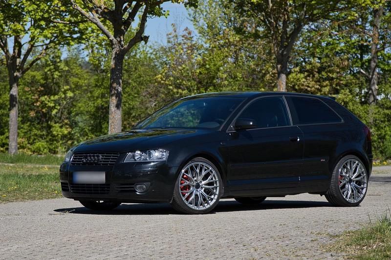 Gebraucht Audi A3 S-Line 250 PS (183 kW) 2004 Schwarz Kleinwagen