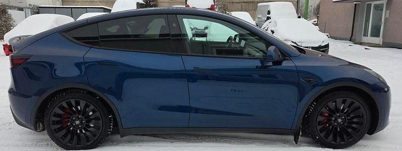 Gebraucht Tesla Model Y Performance 392 kW (534 PS) 2024 Blau SUV