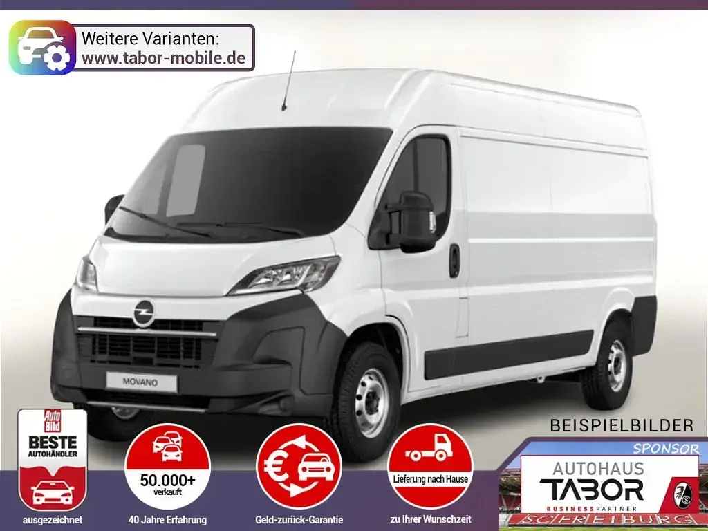 Neu Opel Movano 140 PS (102 kW) 2025 Weiß Van