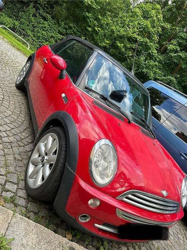 Gebraucht Mini Cooper Cabriolet 116 PS (85 kW) 2007 Rot Cabrio