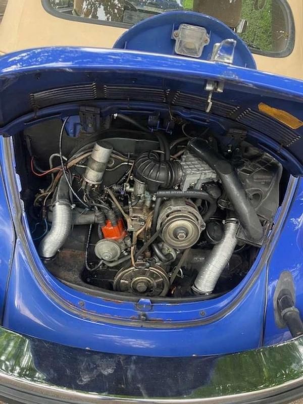 Gebraucht VW Käfer 50 PS (36 kW) 1978 Blau Cabrio