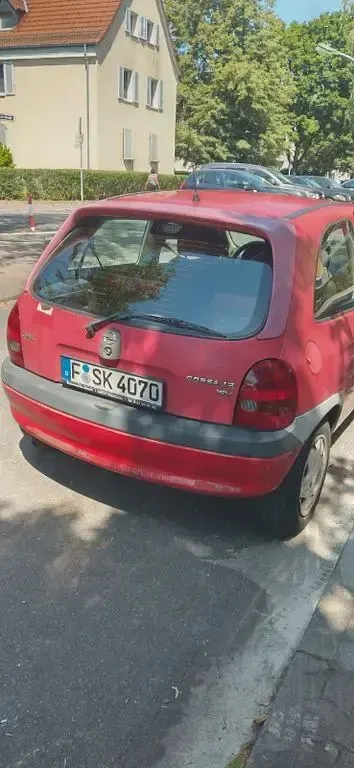 Gebraucht Opel Corsa 65 PS (47 kW) 1999 Rot Kleinwagen