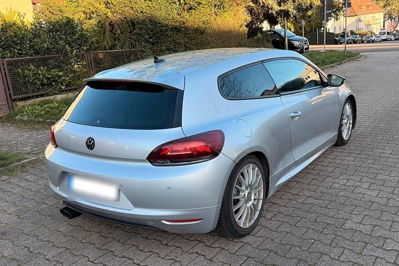 Second-hand VW Scirocco 160 CP (117 kW) 2008 Argintiu Coupe