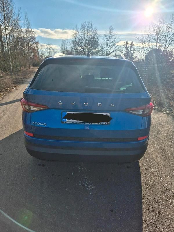 Gebraucht Skoda Kodiaq Clever 150 PS (110 kW) 2021 Blau SUV