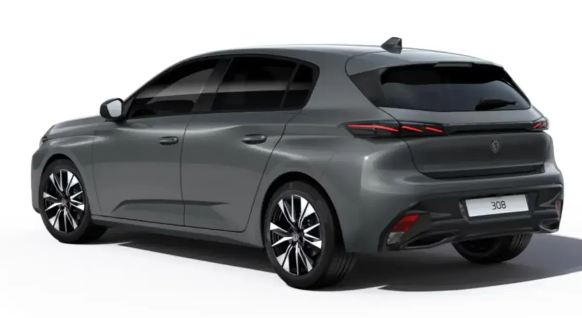 Neu Peugeot 308 Allure 131 PS (96 kW) 2026 Selenium grau metallic Limousine
