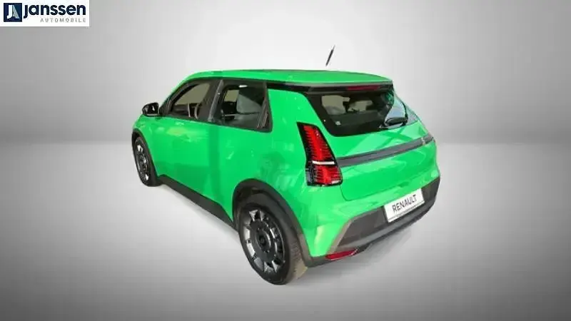 Używany Renault 5 E-Tech 77 kW (106 KM) 2025 Zielony Sedan/Limuzyna