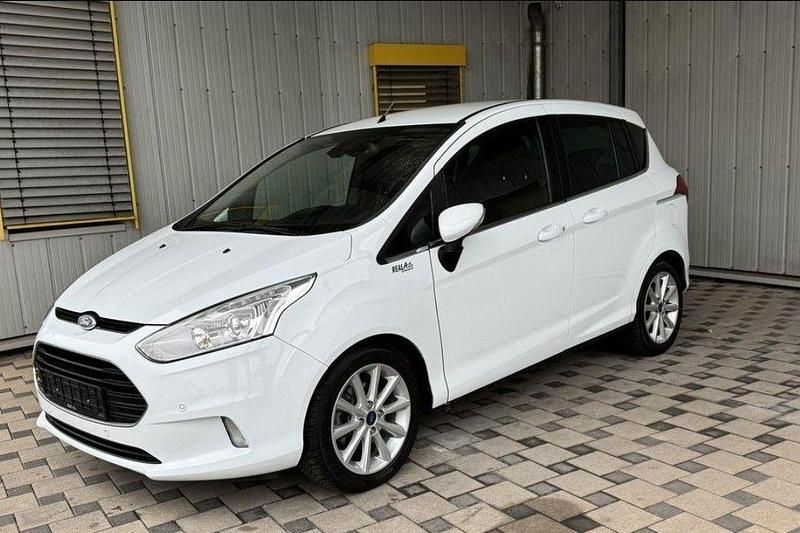 Gebraucht Ford B-MAX Titanium 95 PS (69 kW) 2015 Weiß Van / Kleinbus
