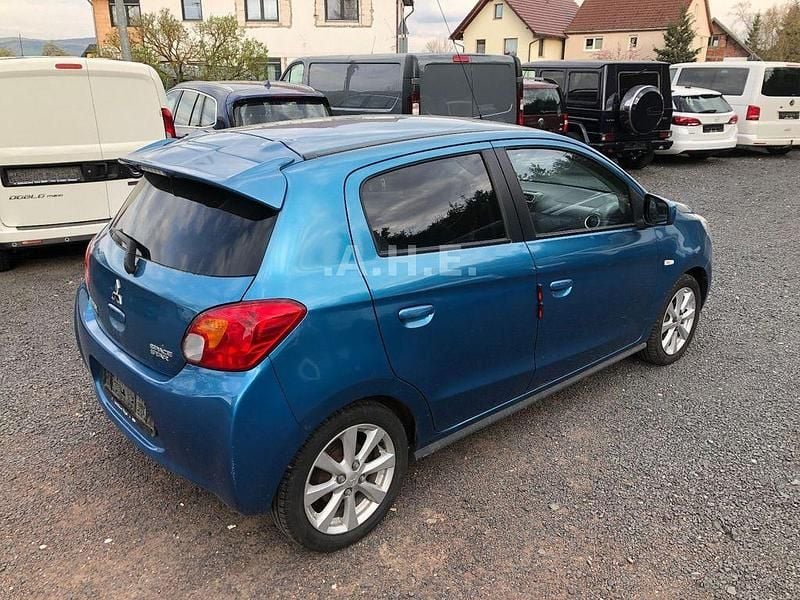 Usado Mitsubishi Space Star 80 HP (58 kW) 2014 Azul Monovolume