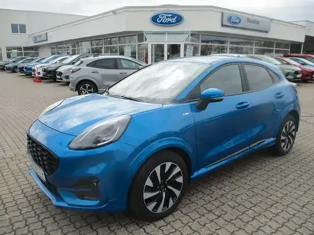 Gebraucht Ford Puma ST-Line X 125 PS (91 kW) 2023 Dynamicblau metallic (metallic) SUV