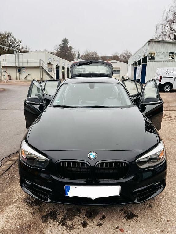 Gebraucht BMW 116 109 PS (80 kW) 2016 Schwarz Kleinwagen