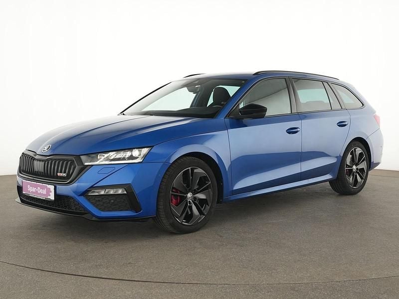 Gebraucht Skoda Octavia RS 245 PS (180 kW) 2021 Race blau Limousine