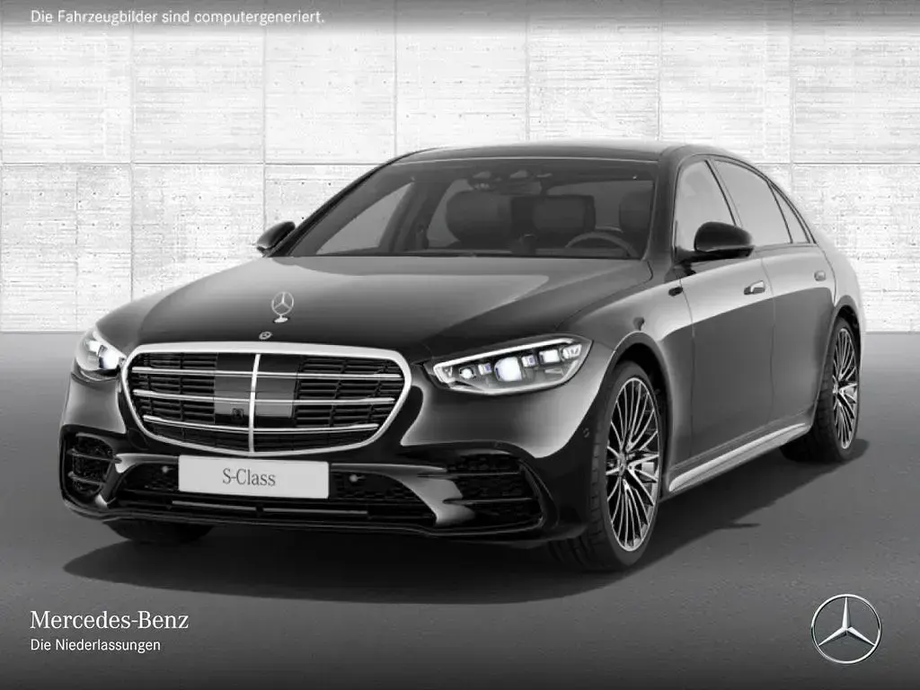 Gebraucht Mercedes S350 AMG 313 PS (230 kW) 2025 Obsidianschwarz Limousine