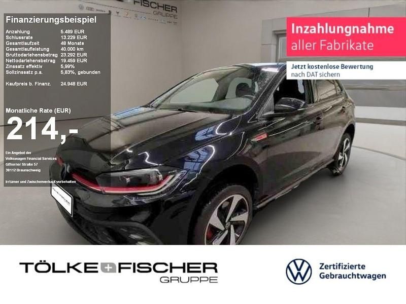 Deep black perleffekt (metallic) Gebraucht 2022 VW Polo GTI Kleinwagen | 24.948 € (Etwas zu teuer) - Bild 1/2