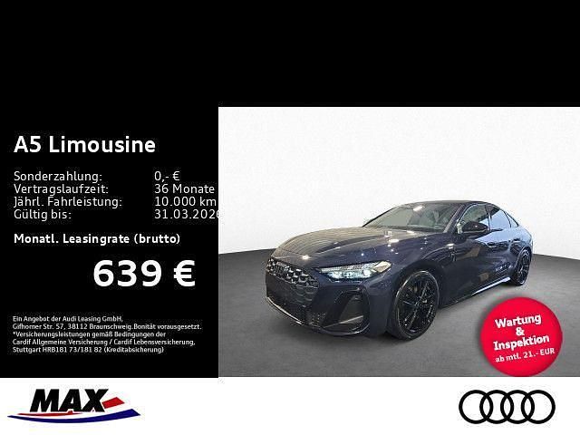 Neu Audi A5 S-Line 204 PS (150 kW) 2025 Firmamentblau metallic Limousine