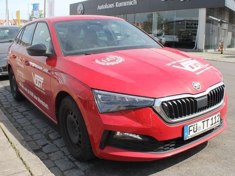 Gebraucht Skoda Scala Style 150 PS (110 kW) 2019 Velvet rot metallic Kleinwagen