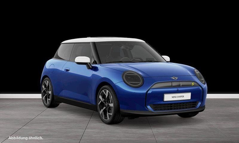 Blazing blue Gebraucht 2024 Mini Cooper SE Favoured Kleinwagen | 31.890 € (Fairer Preis) - Bild 1/3