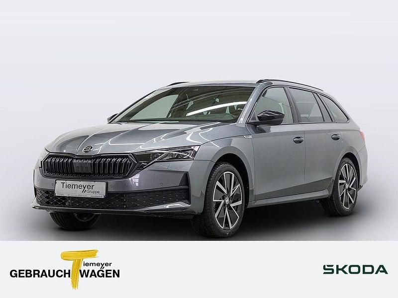 Grau Gebraucht 2024 Skoda Octavia SportLine Kombi | 38.430 € (Teuer) - Bild 1/4