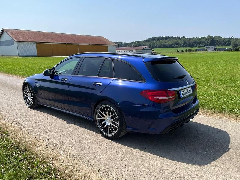 Gebraucht Mercedes C63 AMG AMG 476 PS (350 kW) 2017 Blau Kombi