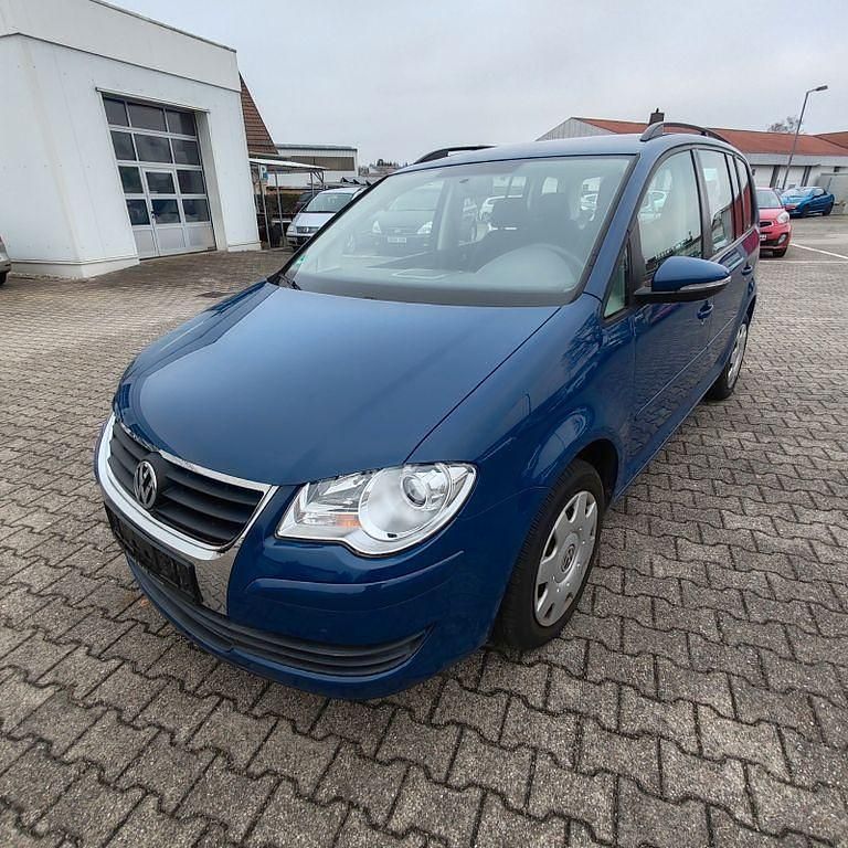 Blau Gebraucht 2009 VW Touran Trendline Van / Kleinbus | 3.399 € (Guter Preis) - Bild 1/4