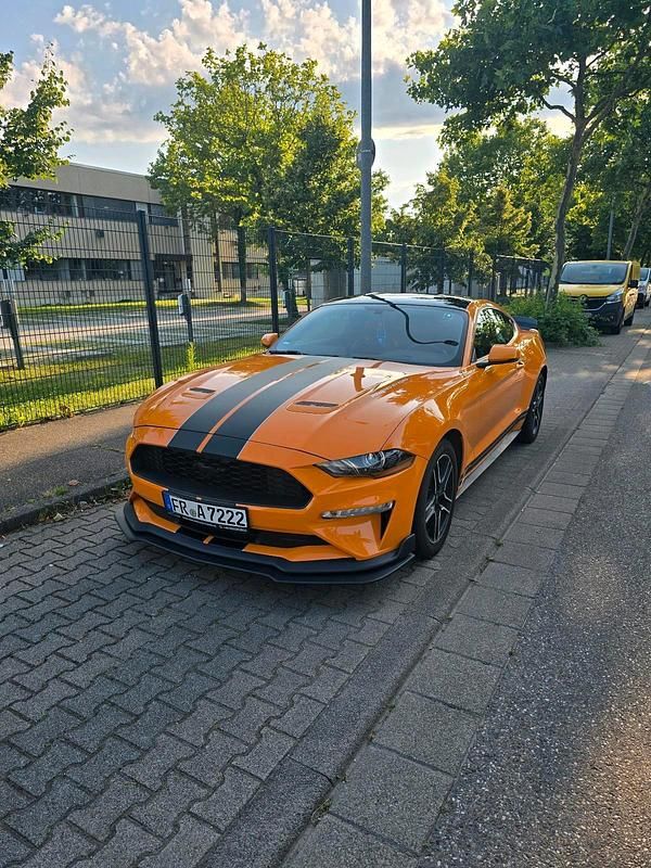 Orange Gebraucht 2019 Ford Mustang Premium Coupé | 29.999 € (Fairer Preis) - Bild 1/4