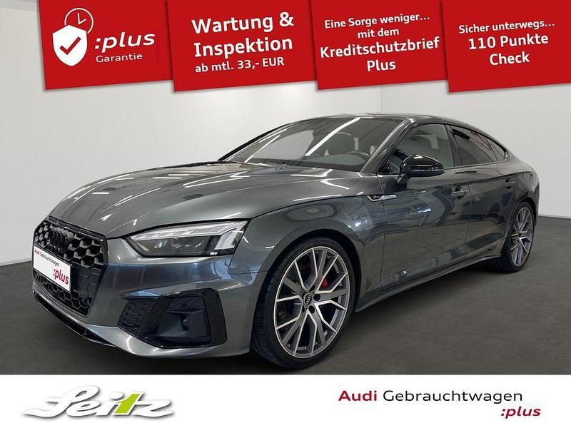 Daytonagrau perleffekt Gebraucht 2022 Audi A5 Sportback S-Line Kleinwagen | 31.999 € (Guter Preis) - Bild 1/3