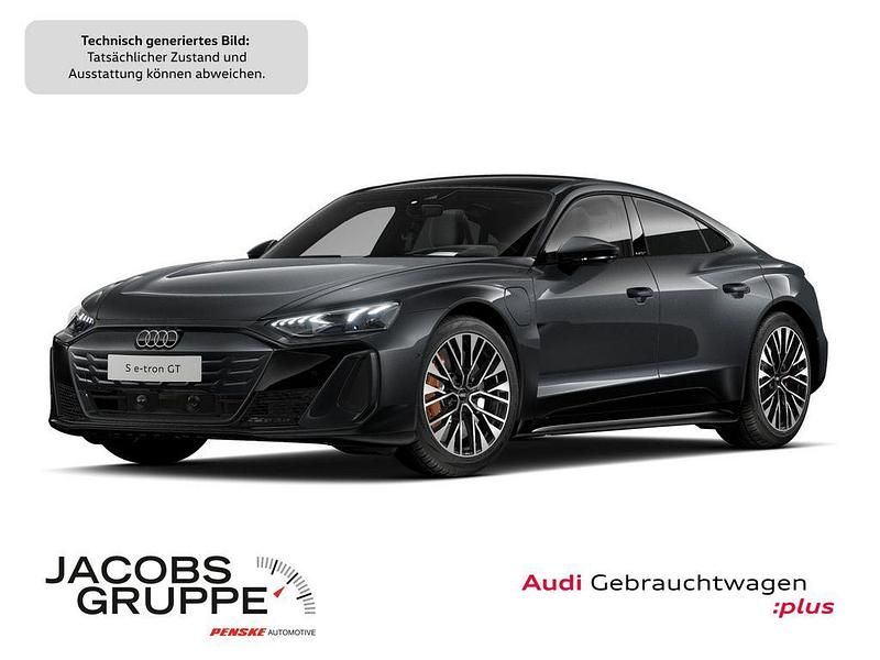 Grau Gebraucht 2025 Audi e-tron GT quattro Ambiente Limousine | 93.980 € (Superpreis) - Bild 1/4