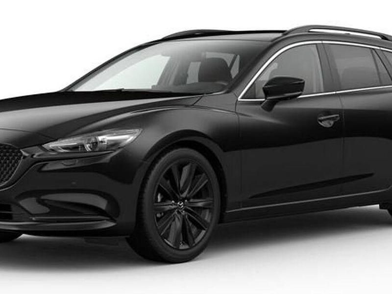 Schwarz Gebraucht 2023 Mazda 6 Homura-Line Kombi | 36.950 € (Teuer) - Bild 1/4