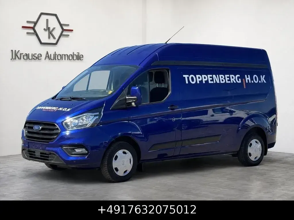 Gebraucht Ford Transit Custom Trend 131 PS (96 kW) 2020 Blau Van / Kleinbus
