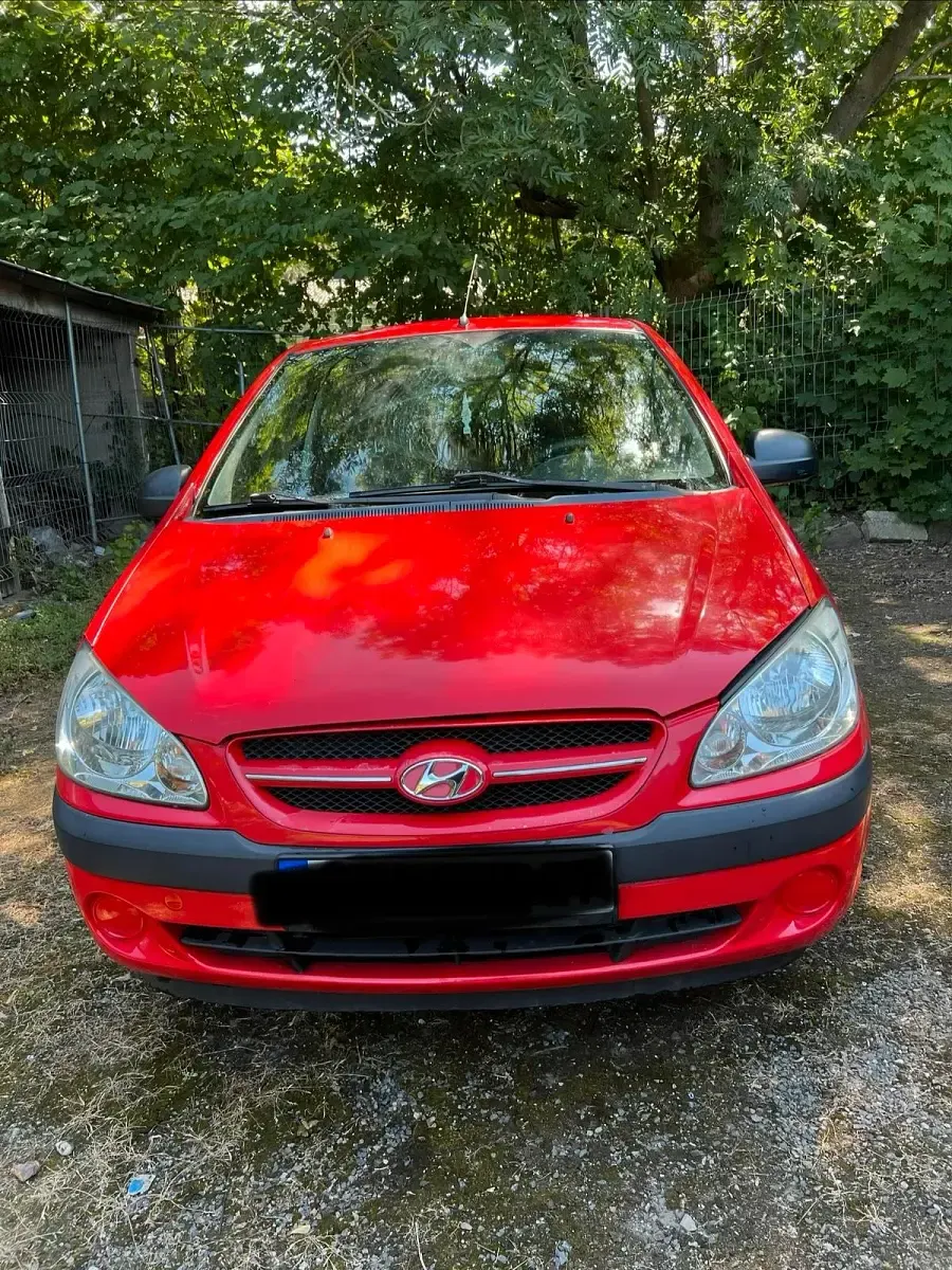 Gebraucht Hyundai Getz 67 PS (49 kW) 2009 Rot Kleinwagen