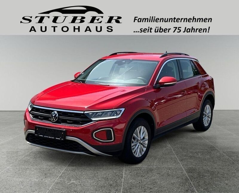 Kings red metallic Gebraucht 2022 VW T-Roc Life SUV | 26.590 € (Guter Preis) - Bild 1/4