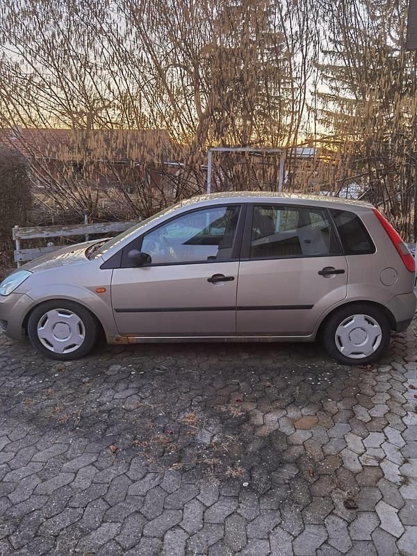 Gebraucht Ford Fiesta 69 PS (50 kW) 2004 Grau Kleinwagen