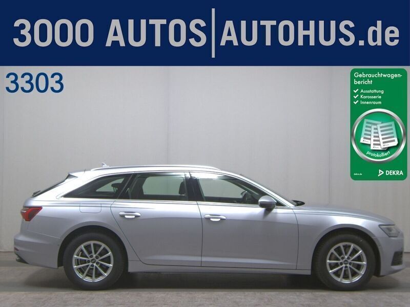 Silber Gebraucht 2021 Audi A6 Ambiente Kombi | 24.980 € (Superpreis) - Bild 1/4