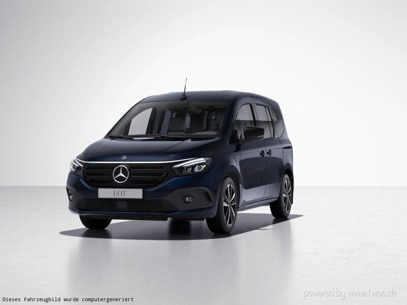Cavansitblau Gebraucht 2023 Mercedes EQT200 Progressive Van / Kleinbus | 41.999 € - Bild 1/4