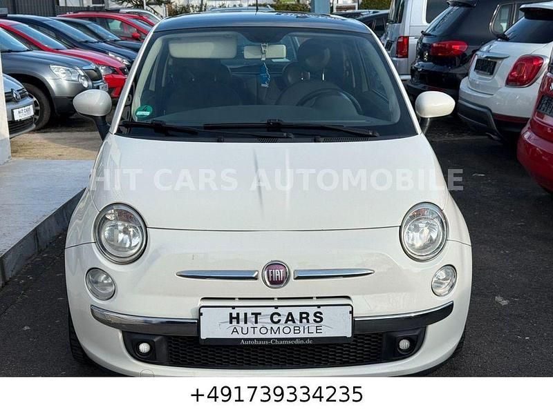 Gebraucht Fiat 500 Lounge 86 PS (63 kW) 2011 Weiß Kleinwagen
