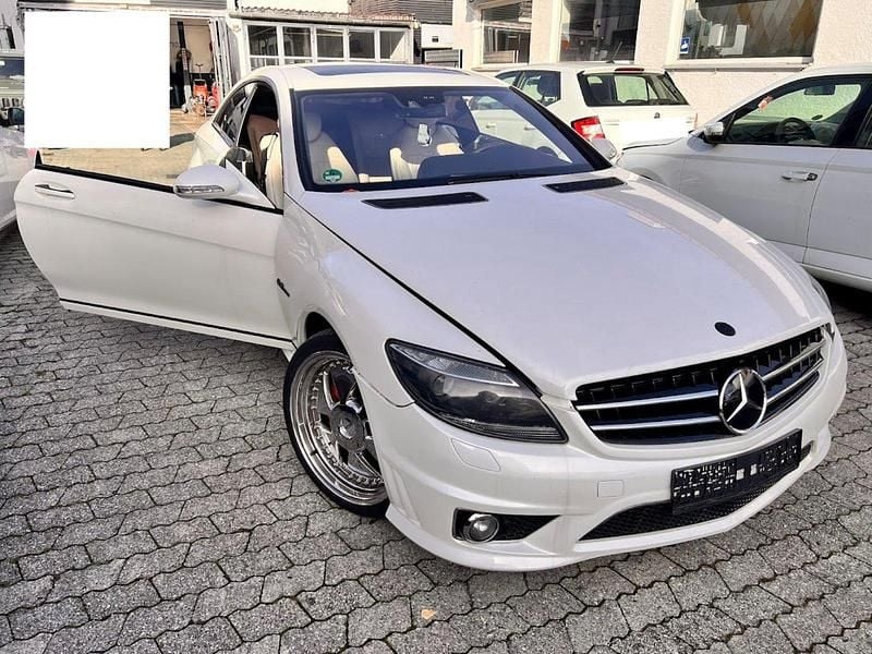 Weiß Gebraucht 2008 Mercedes CL500 AMG Coupé | 15.599 € (Superpreis) - Bild 1/4