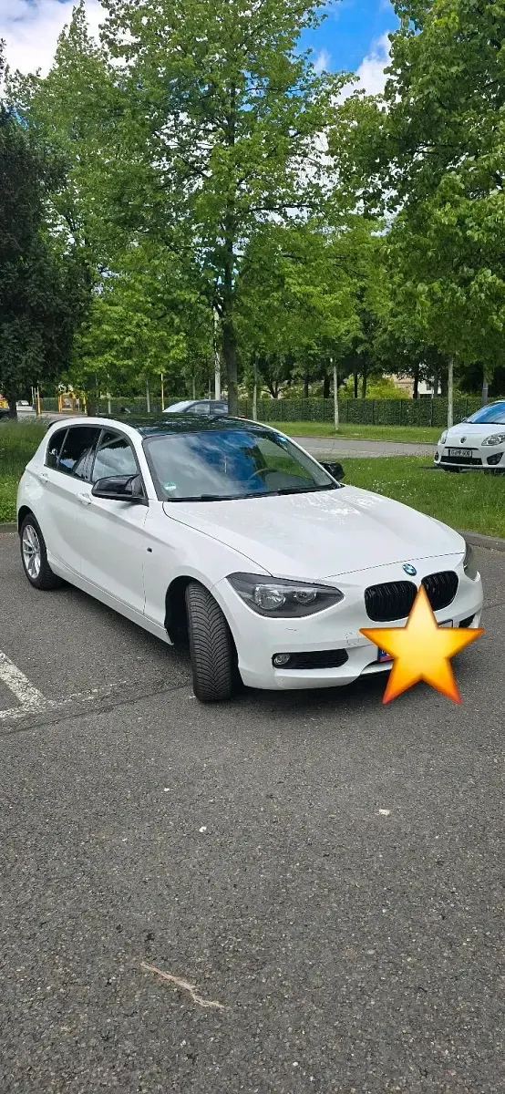 Gebraucht BMW 116 136 PS (100 kW) 2014 Weiß Kleinwagen