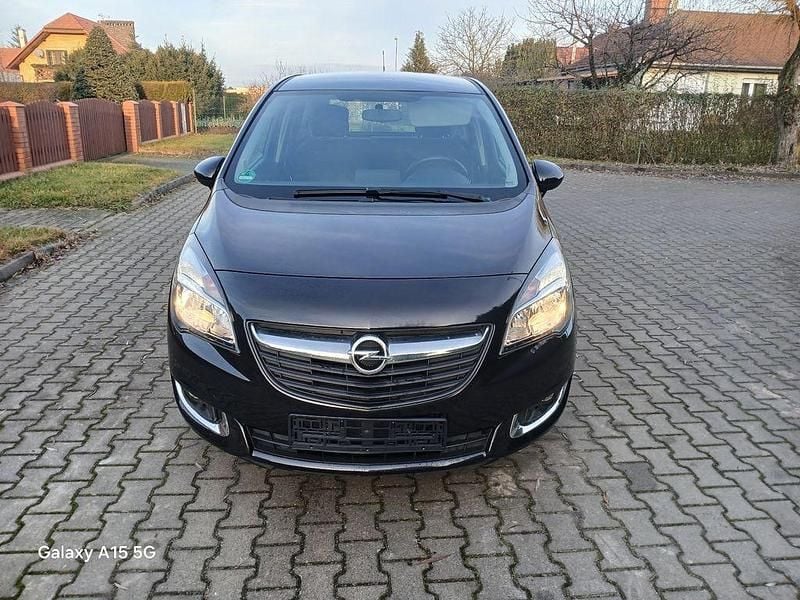 Gebraucht Opel Meriva Edition 101 PS (74 kW) 2015 Schwarz Van / Kleinbus