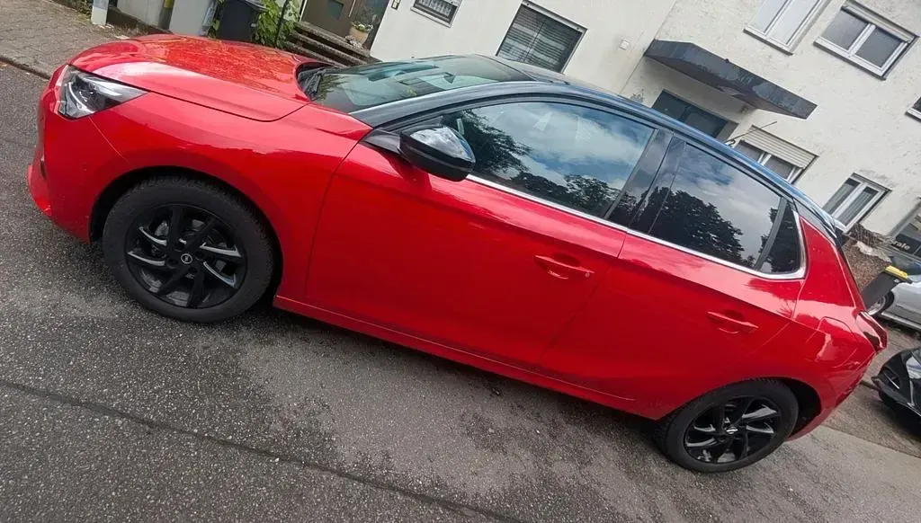 Używany Opel Corsa Elegance 75 KM (55 kW) 2020 Czerwony Hatchback