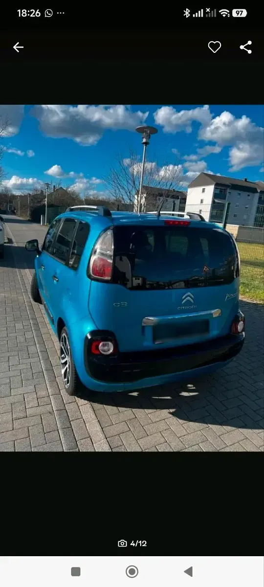 Gebraucht Citroën C3 120 PS (88 kW) 2015 Blau Van / Kleinbus