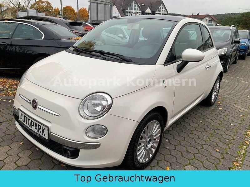 Weiß Gebraucht 2013 Fiat 500 Lounge Kleinwagen | 5.499 € (Guter Preis) - Bild 1/4