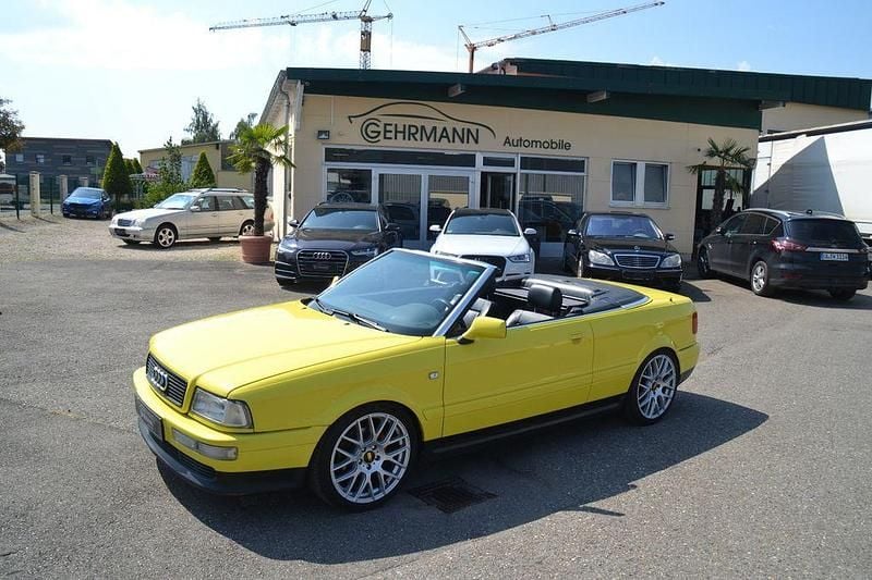 Gelb Gebraucht 1998 Audi 80 S-Line Cabrio | 4.950 € - Bild 1/4