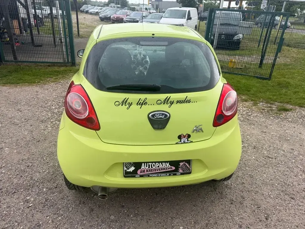 Gebraucht Ford Ka Trend 69 PS (50 kW) 2009 Gelb Kleinwagen