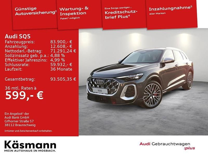 Tamboragrau metallic Gebraucht 2025 Audi SQ5 Sport SUV | 83.900 € (Superpreis) - Bild 1/4