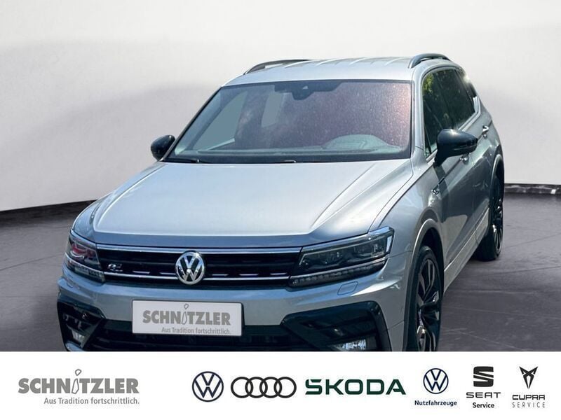 Silber Gebraucht 2021 VW Tiguan Allspace Highline SUV | 31.650 € (Superpreis) - Bild 1/4