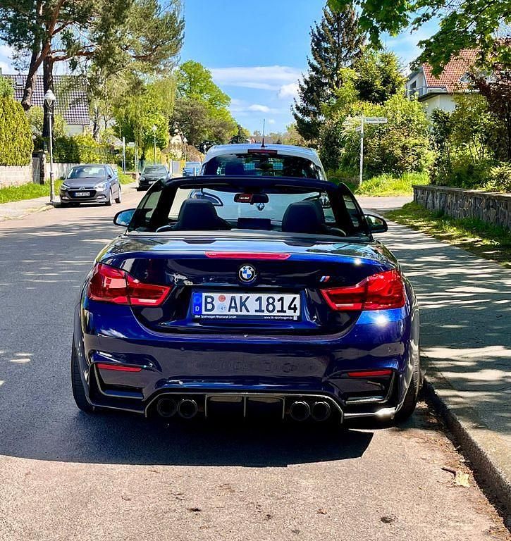 Blau Gebraucht 2018 BMW M4 Cabriolet Competition Edition Cabrio | 46.500 € (Superpreis) - Bild 1/4