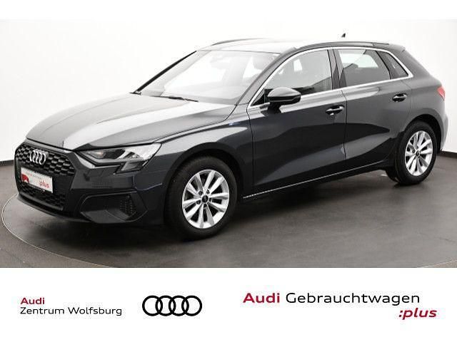Manhattangrau metallic (metallic) Gebraucht 2024 Audi A3 Sportback Limousine | 25.290 € (Superpreis) - Bild 1/4
