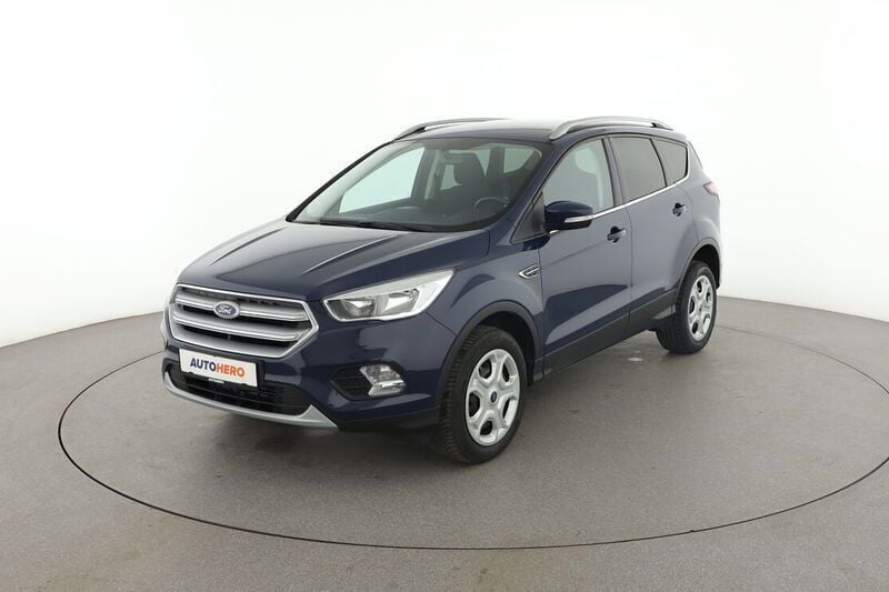 Blau Gebraucht 2018 Ford Kuga Trend SUV | 13.350 € (Fairer Preis) - Bild 1/4
