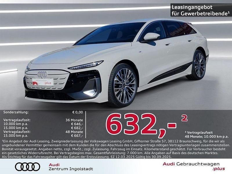 Siambeige metallic Gebraucht 2025 Audi A6 e-tron Performance Kombi | 74.950 € (Superpreis) - Bild 1/3